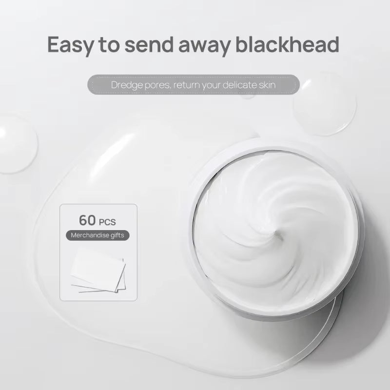 LANBENA White Black Blackhead Remove Mask Shrink Pore Nose Cleansing Stickers Peel Nasal Black Head Strips Face Skin Care